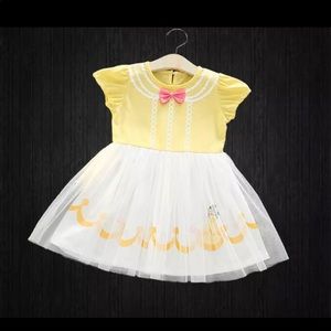 Disney Inspired Belle Girls Dress
